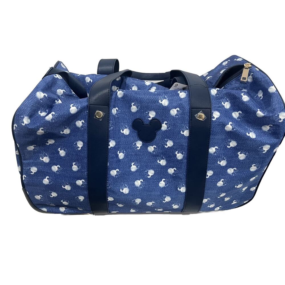 Bioworld Disney Minnie Mouse Rolling Duffel Bag Travel Carry on
